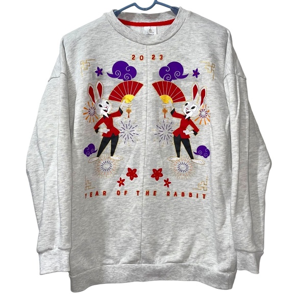 Disney Year Of The Rabbit Celebration Judy Hopp Zootopia Sweatshirt Sz L 2023 - Picture 1 of 5